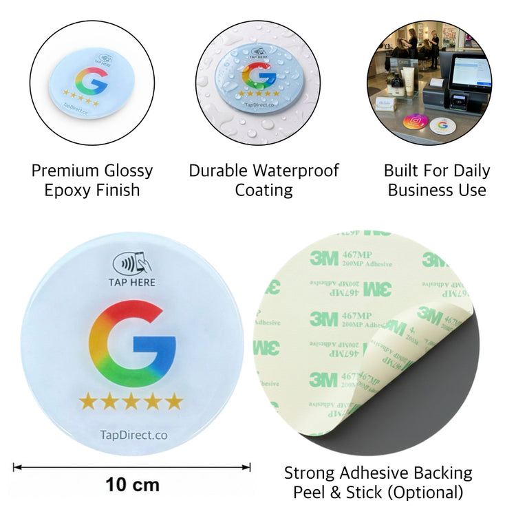 Deluxe NFC Bundle - Instagram + Google Review