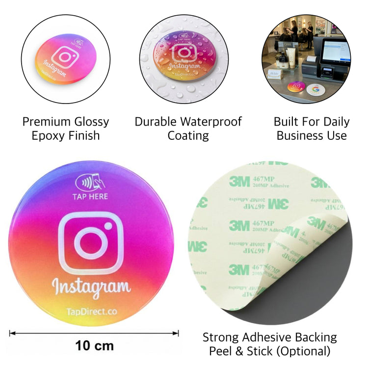 Deluxe NFC Bundle - Instagram + Google Review