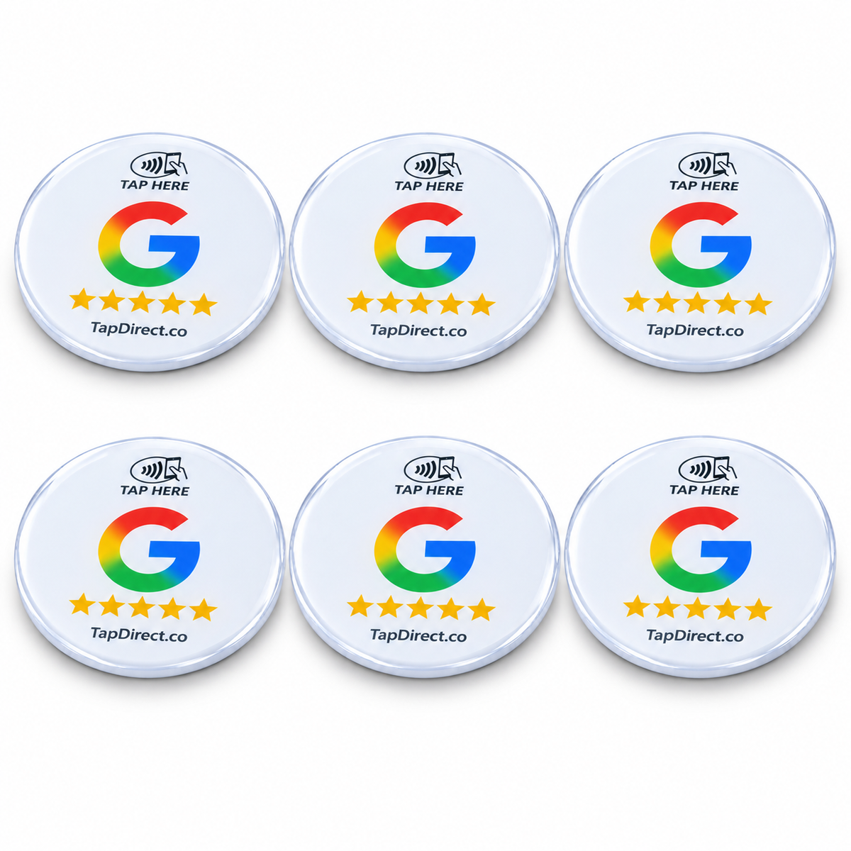 Google Review Epoxy NFC Tag