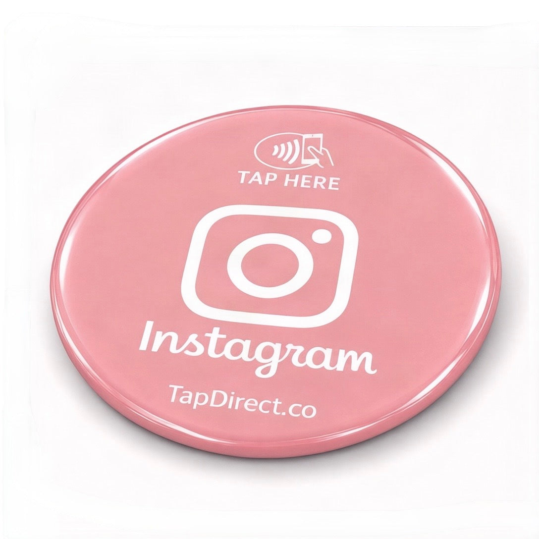 Instagram Epoxy NFC Tag