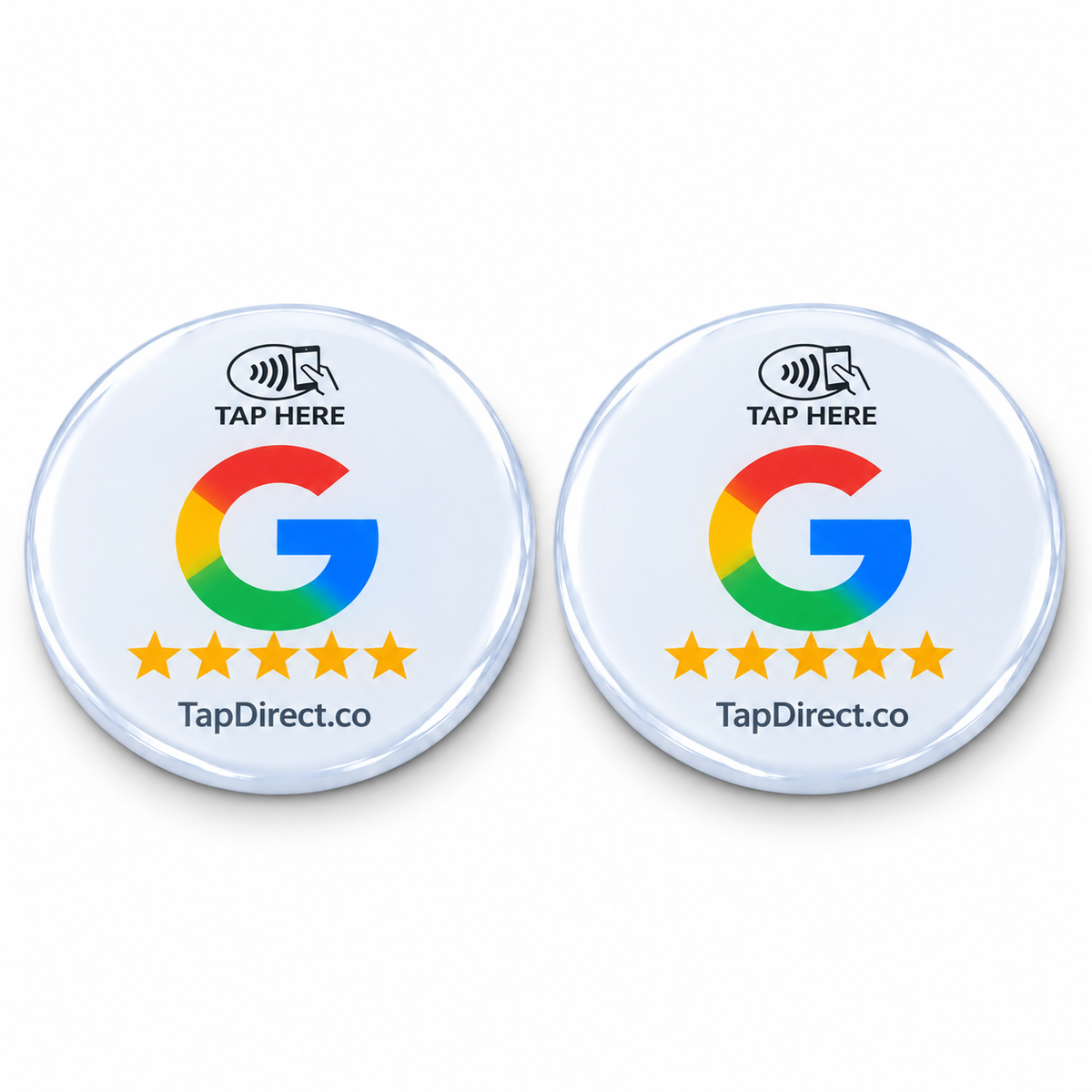 Google Review Epoxy NFC Tag