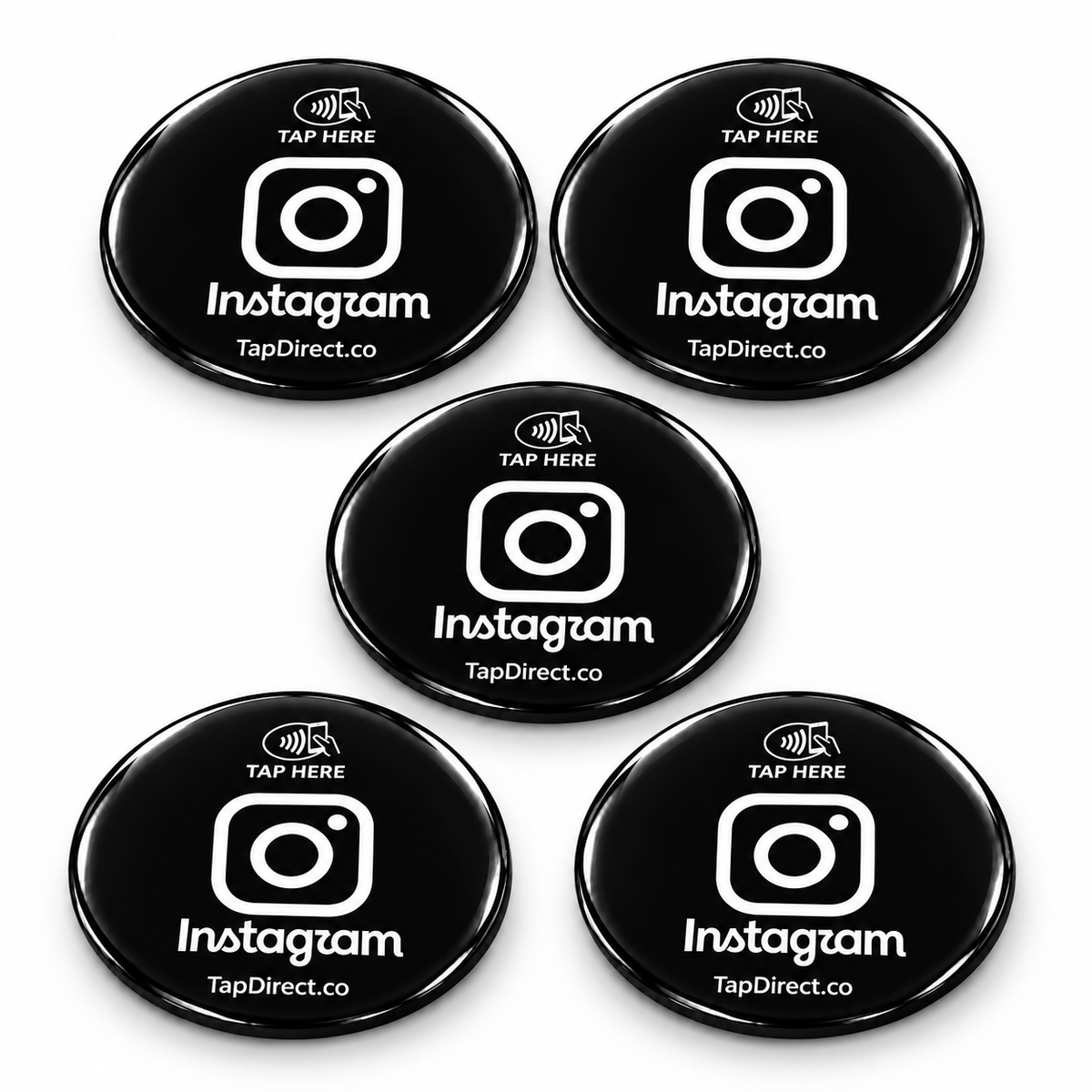 Instagram Epoxy NFC Tag