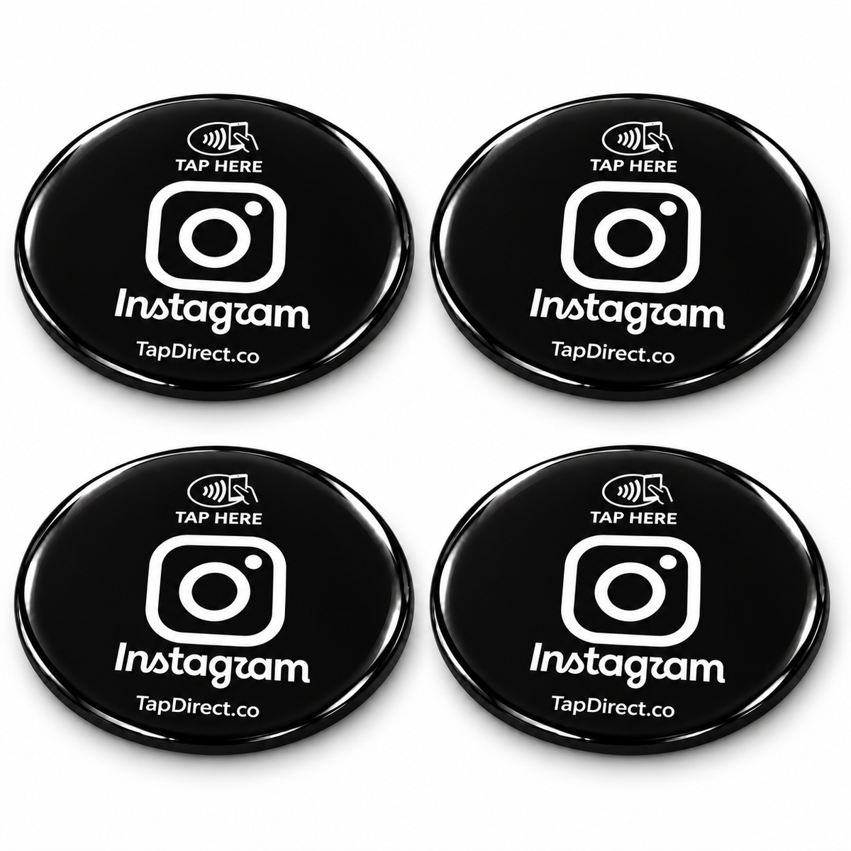 Instagram Epoxy NFC Tag