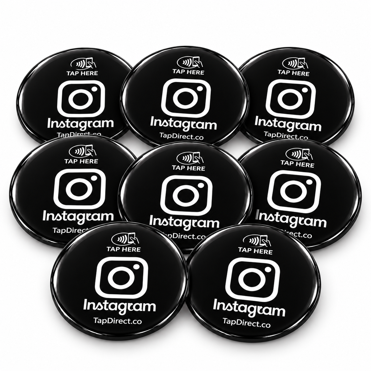 Instagram Epoxy NFC Tag