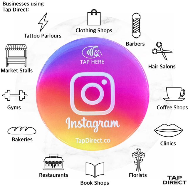 NFC Instagram Stand for Business