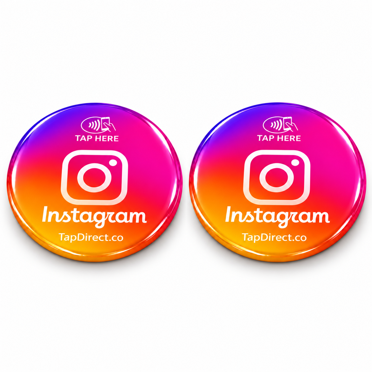 Instagram Epoxy NFC Tag