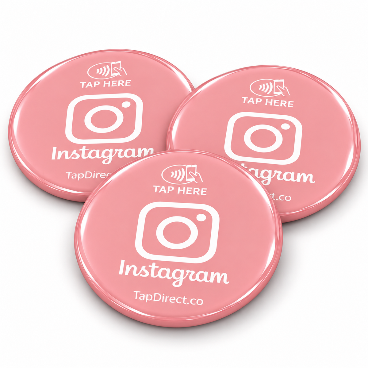 Instagram Epoxy NFC Tag
