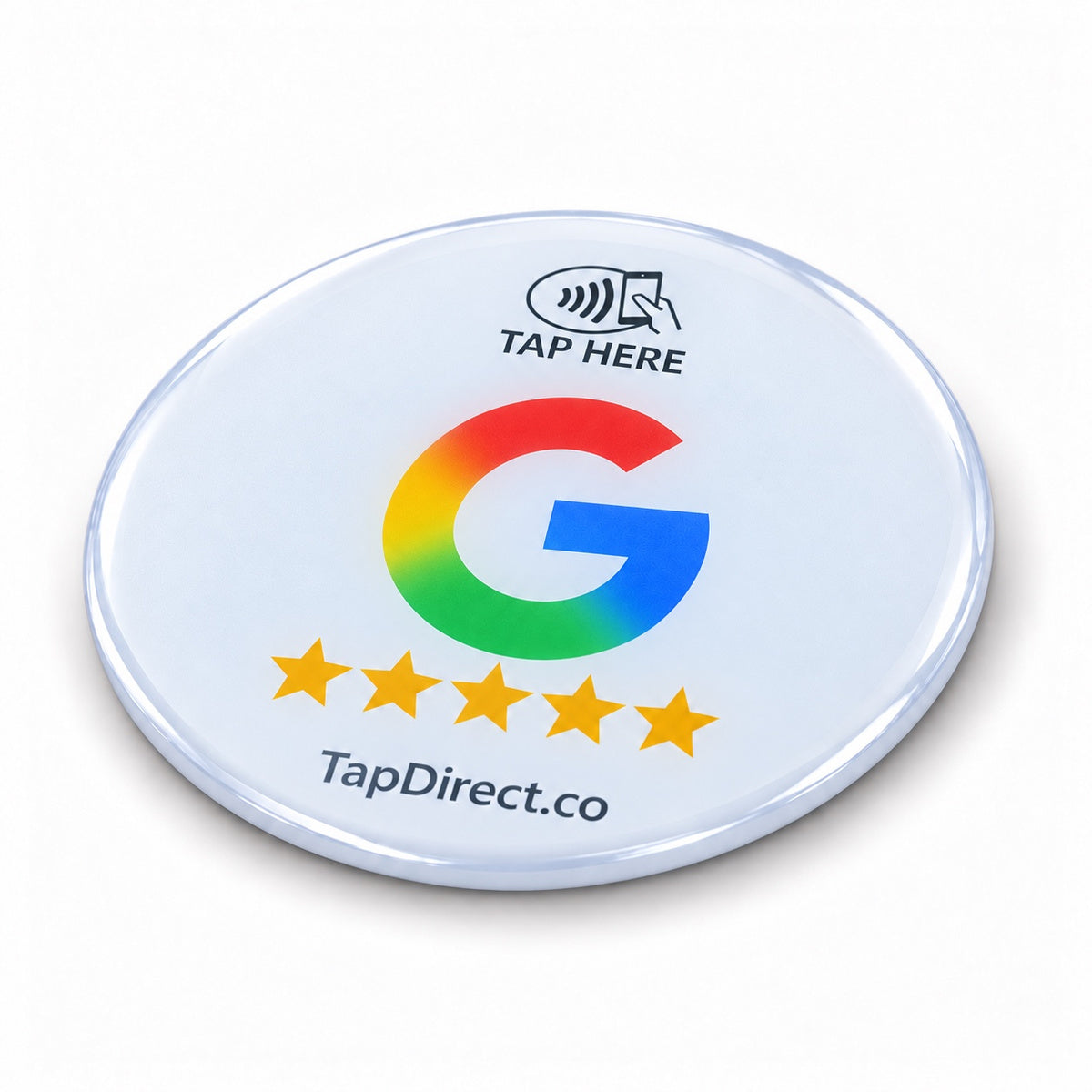 Google Review Epoxy NFC Tag