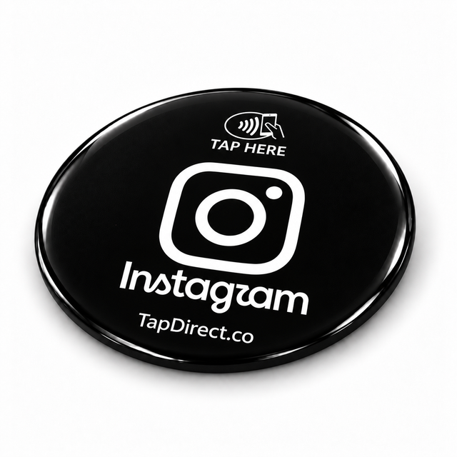Instagram Epoxy NFC Tag