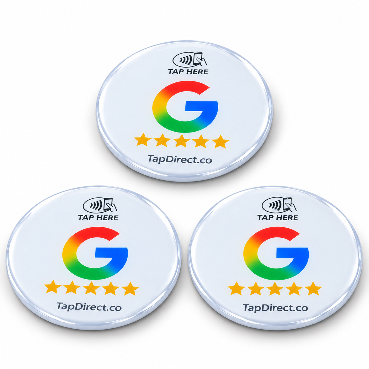 Google Review Epoxy NFC Tag