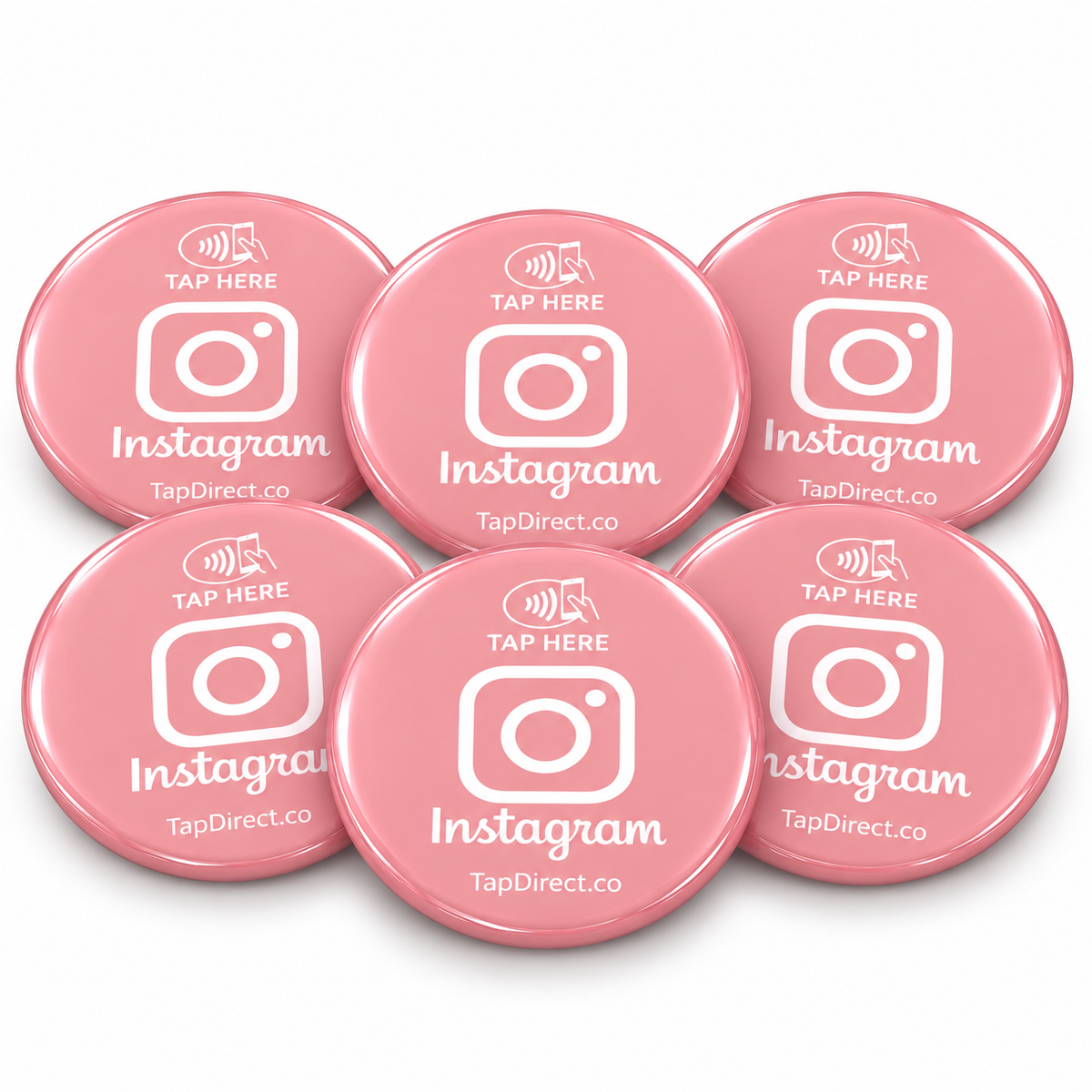 Instagram Epoxy NFC Tag