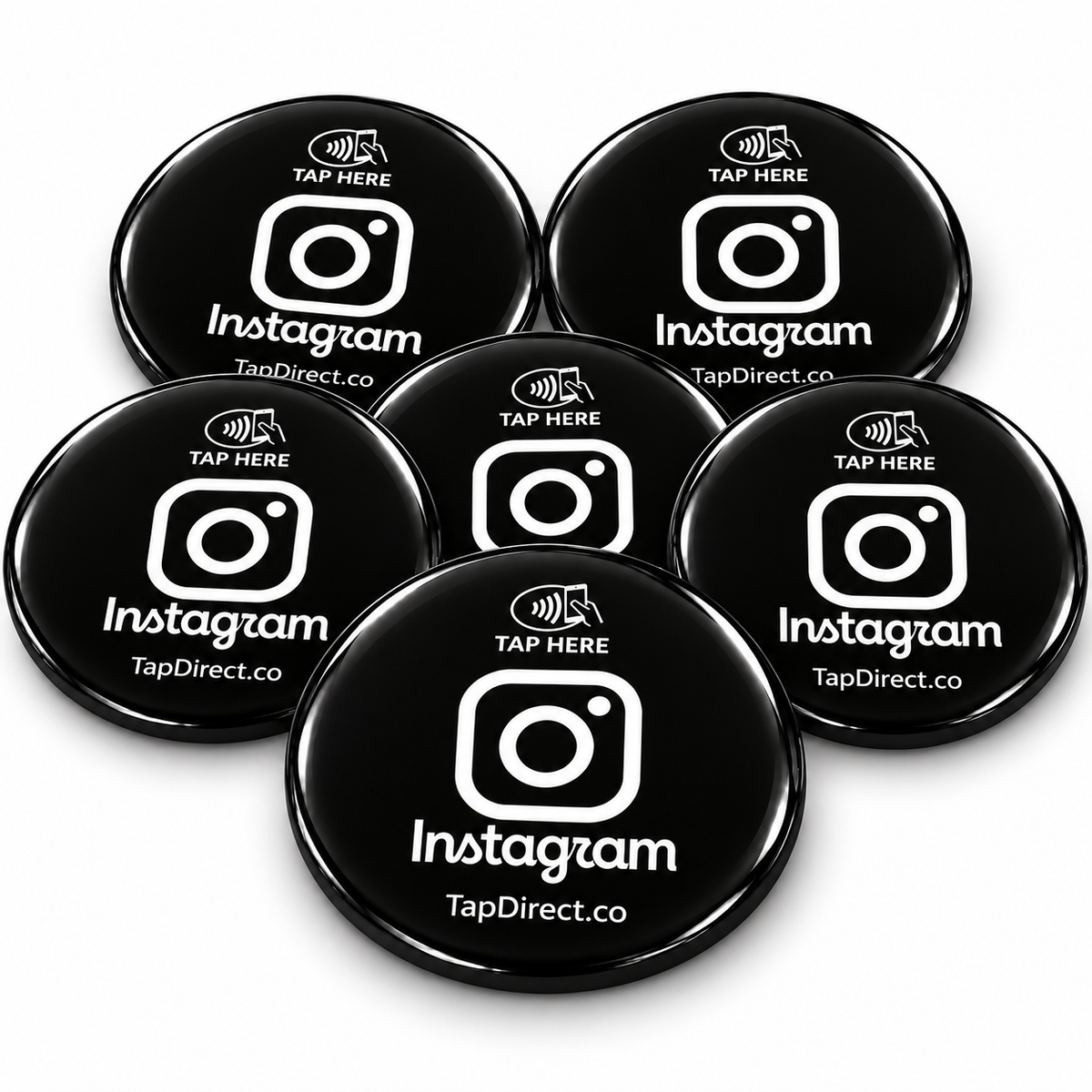 Instagram Epoxy NFC Tag