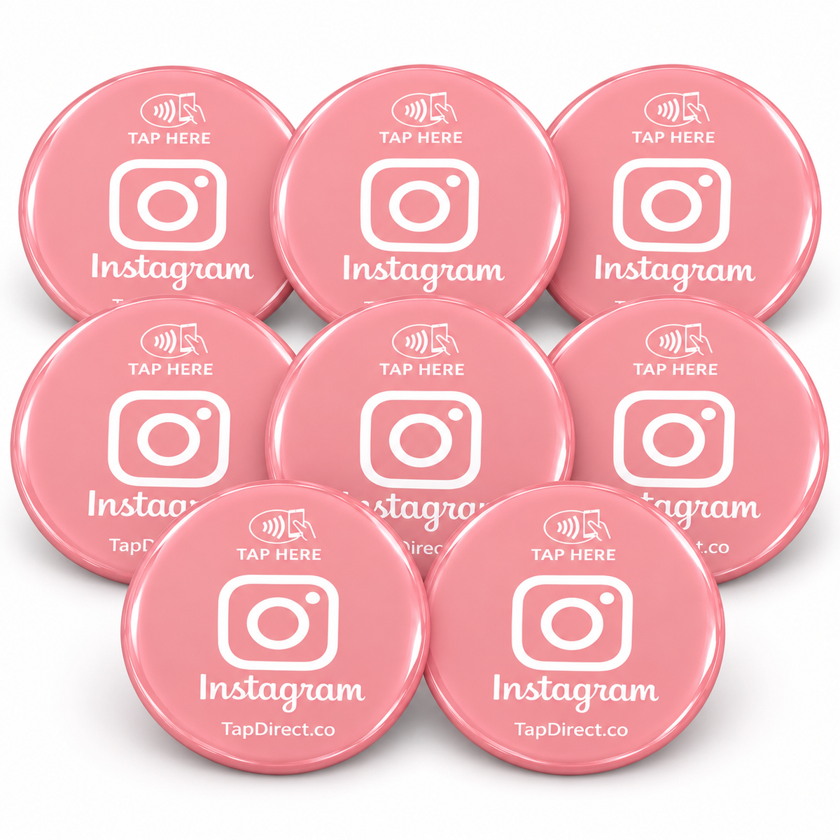 Instagram Epoxy NFC Tag
