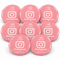 Instagram Epoxy NFC Tag