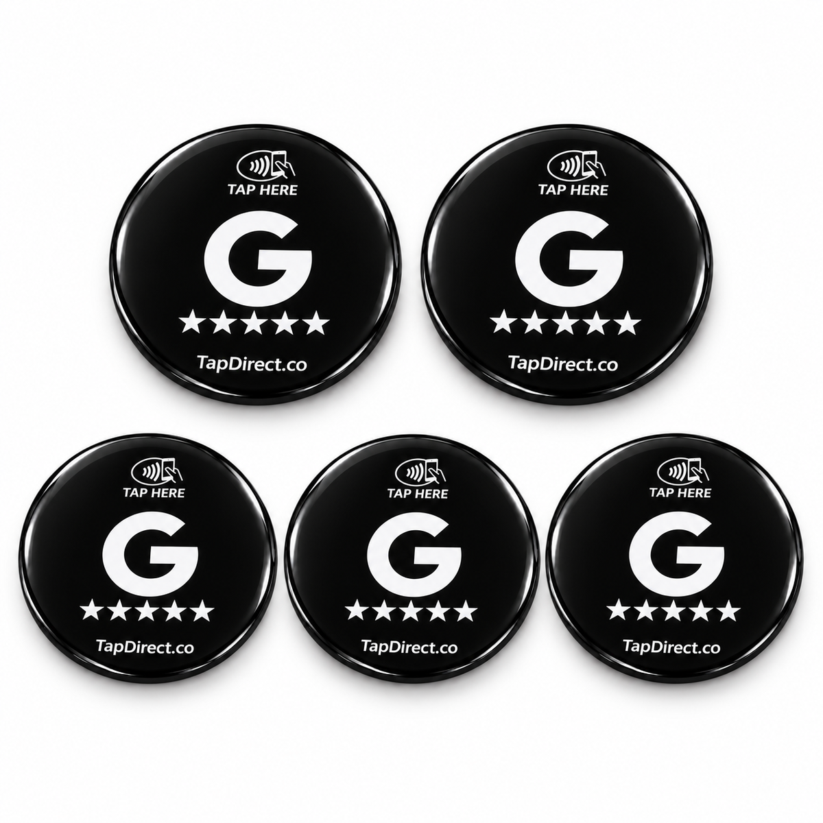 Google Review Epoxy NFC Tag
