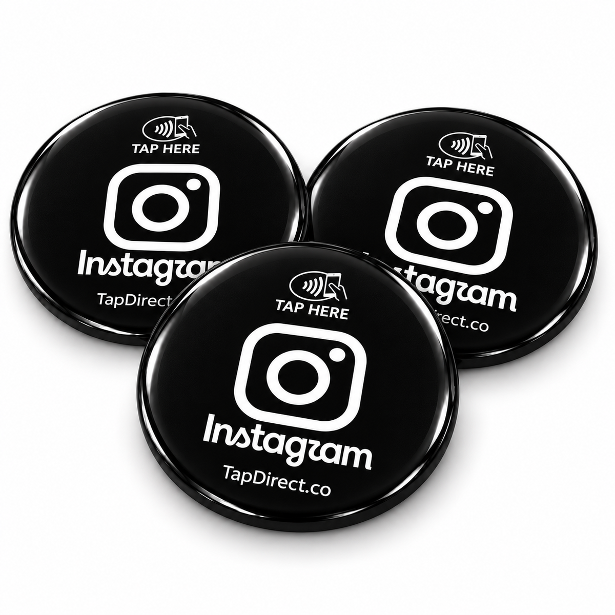 Instagram Epoxy NFC Tag