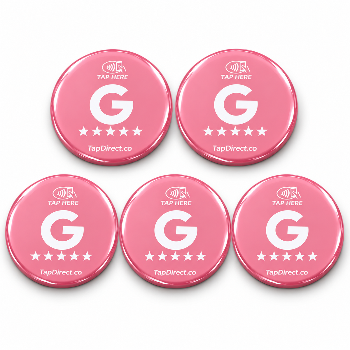 Google Review Epoxy NFC Tag