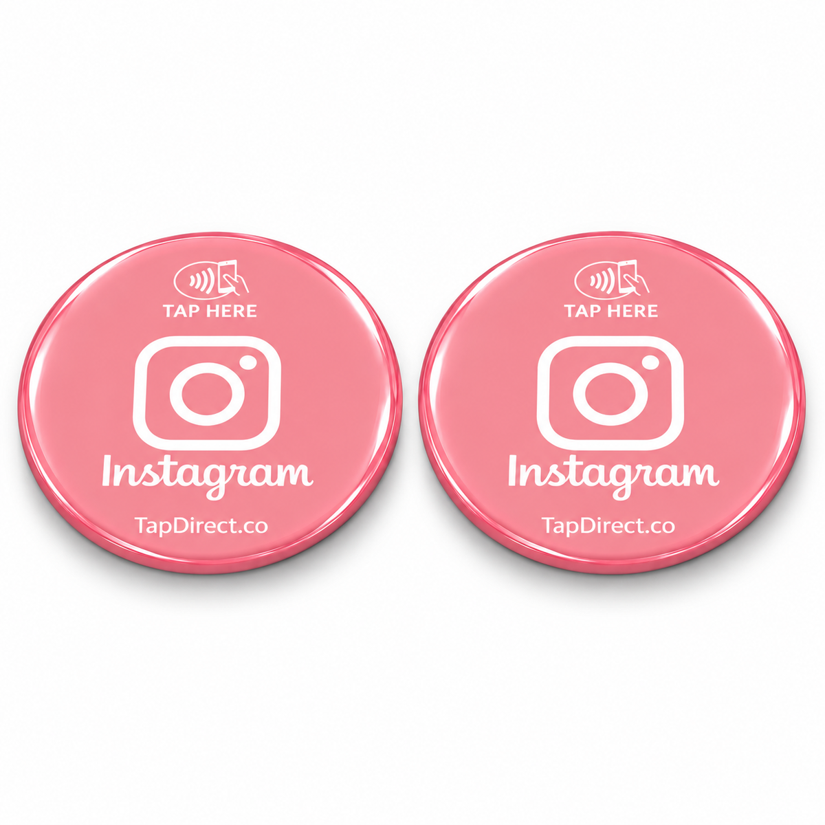 Instagram Epoxy NFC Tag