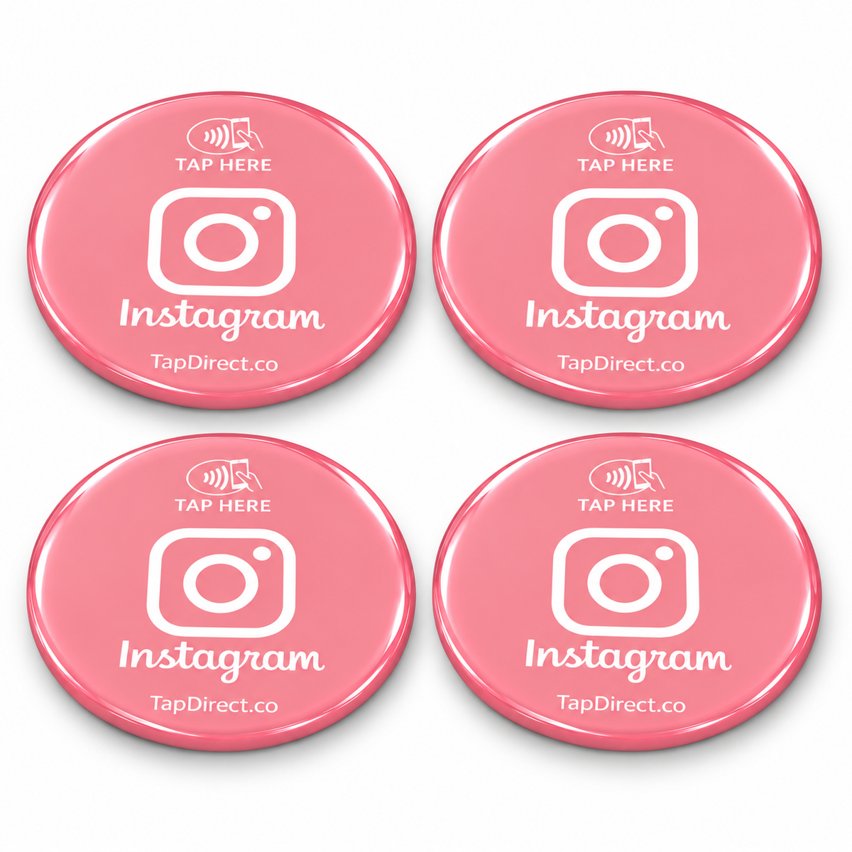 Instagram Epoxy NFC Tag